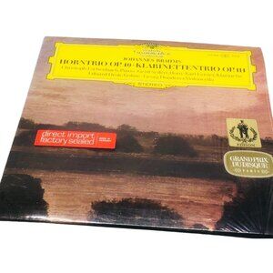 Johannes Brahms Horntrio Op.40 Klarinettentrio Op114 Grandprix vinyl record READ
